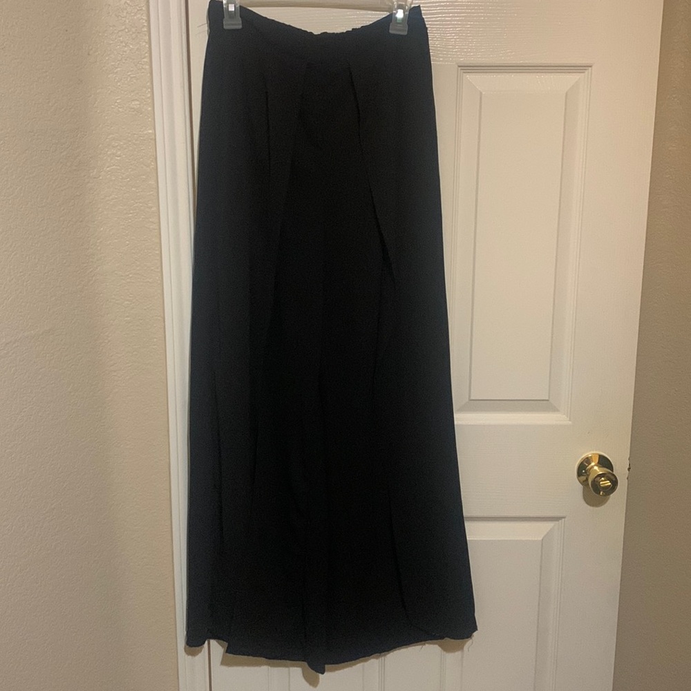Black dress pants/shorts built in